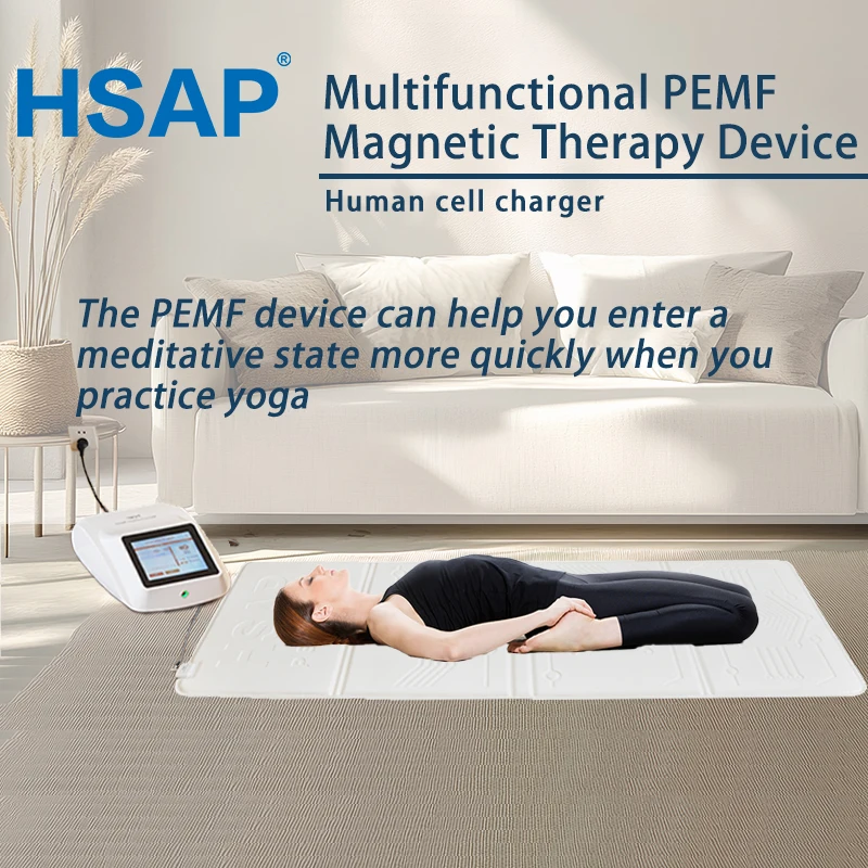 Portable PEMF multi-functiona magnetic therapy device human body pain relief machine home type Microcirculation therapy apparatu