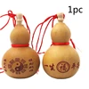 Mini Wine Gourd Crafts Natural Art Collection Ornament Chinese Traditional Carving for Chinese New Year Hanging Toy 1
