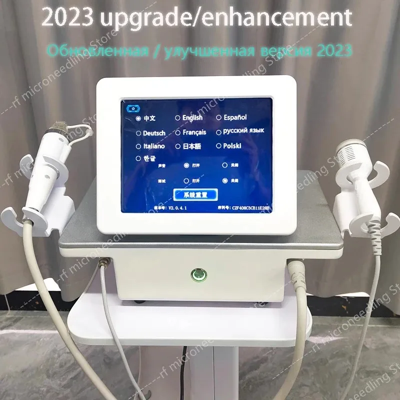 Microneedle Professionale Rf Migliore Macchina Per Il Lifting Del Viso Rassodante Della Pelle Rf Micro Ago Frazionario Rf