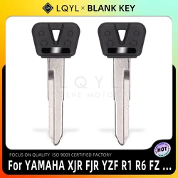 LQYL NEW Blank Key Motorcycle Replace Uncut Keys For YAMAHA SVS400 XJR1200 FJR1300 R1 R6 FZ1 FZ6 FZ8 S N XJR400 XJ6 FZR400 SR400