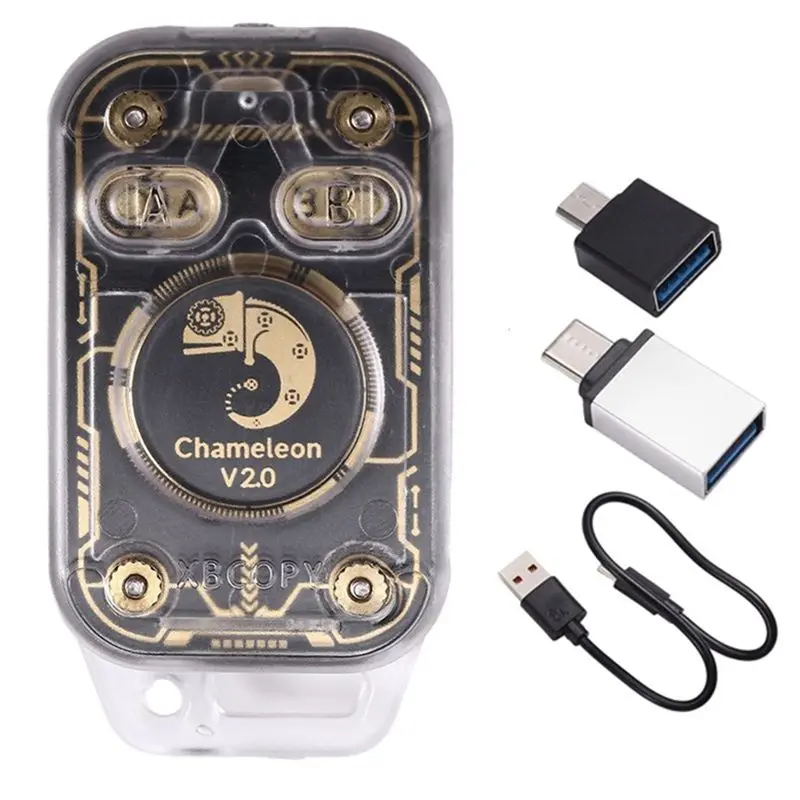 A42Z-Chameleon V2.0 RFID 스마트 칩 리더 에뮬레이터 125Khz 13.56Mhz 카드 디코드 NFC 복제기 스마트 카드 에뮬레이터