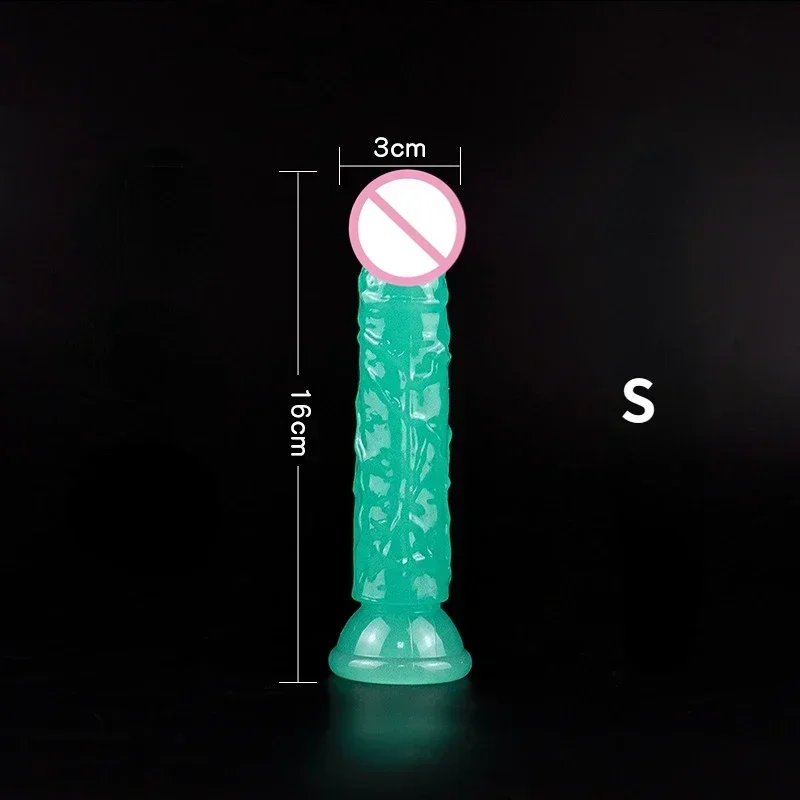 Luminous Simulation Dildo Realistic Penis For Women with Suction Cup XL Thick Couple Erotic Sex Anal Adult Toys for Men Toy