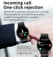 Montre connectée originale LIGE pour hommes et femmes, moniteur de fréquence cardiaque, moniteur de pression artérielle, bracelet intelligent, sport, étanche, tracker de forme physique 4