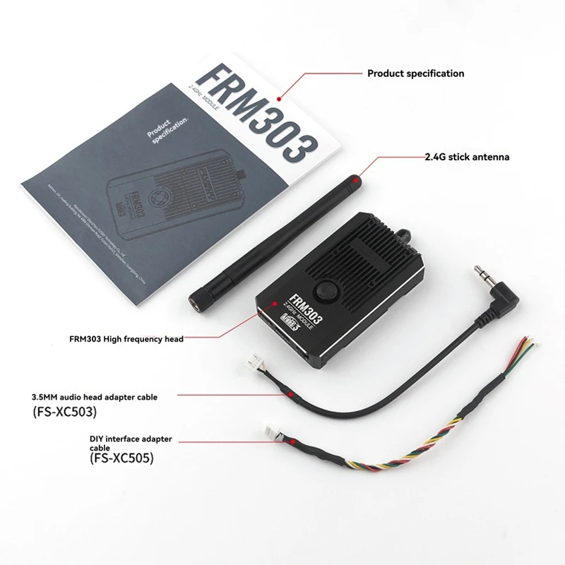 FLYSKY FRM303 2.4Ghz High-Frequency Module For Various Remote Controls, Enhanced Signal Stability