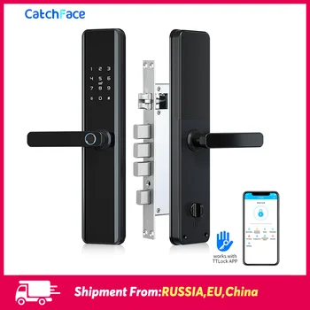 Cerradura 지능형 전자 스마트 디지털 생체 인식 지문 도어락, TTlock 무선 키리스 와이파이 잠금