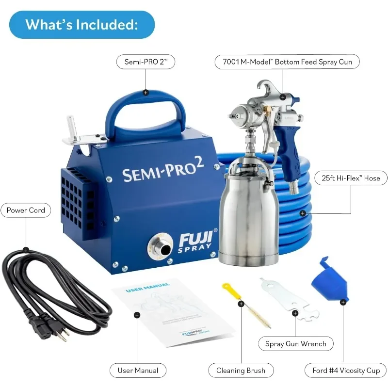 Fuji Spray 2202 Semi-PRO 2-HVLP Spray System