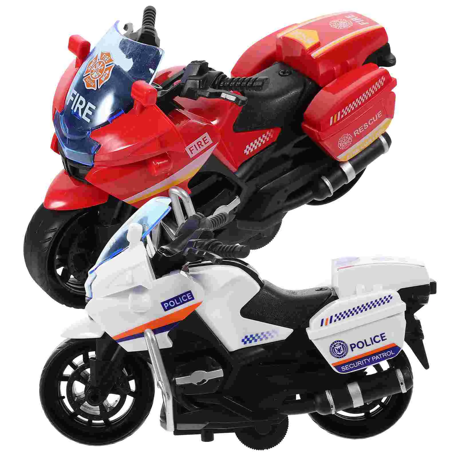 

2 шт., детские пластиковые игрушки для мотоцикла