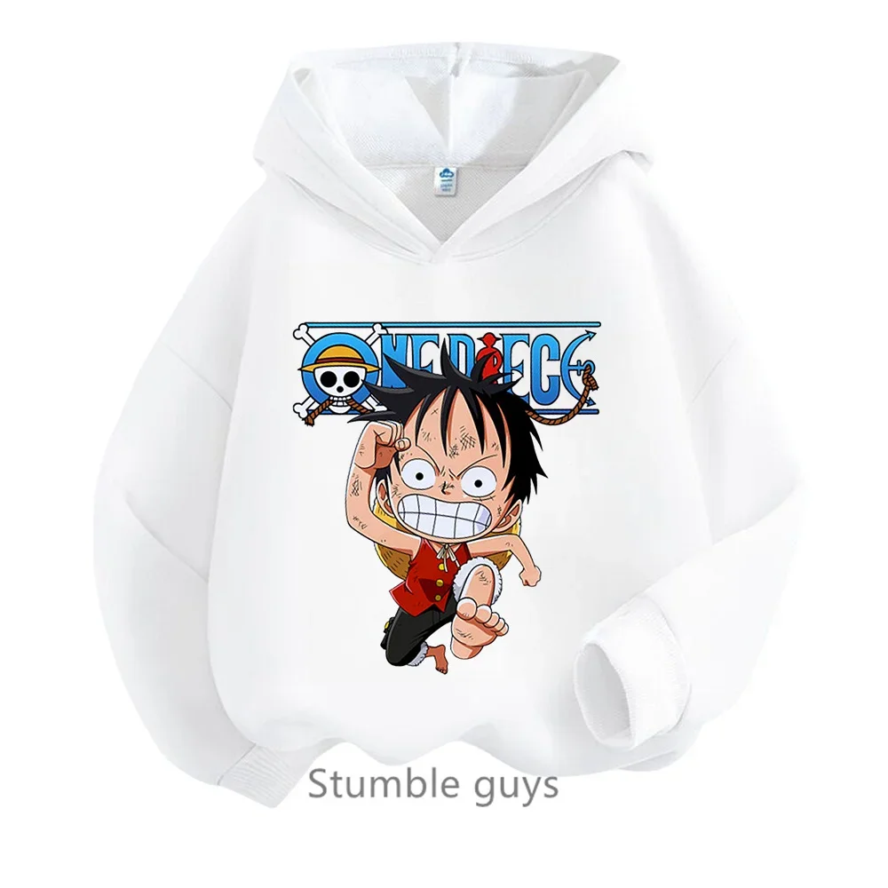 thumbnail image 1 of Ropa de anime para niños, sudadera de una pieza para niños, ropa de primavera y otoño para niñas, sudadera de dibujos animados de Luffy Zoro, traje con capucha para adolescentes, camisetas de Sonic, 1 of 5