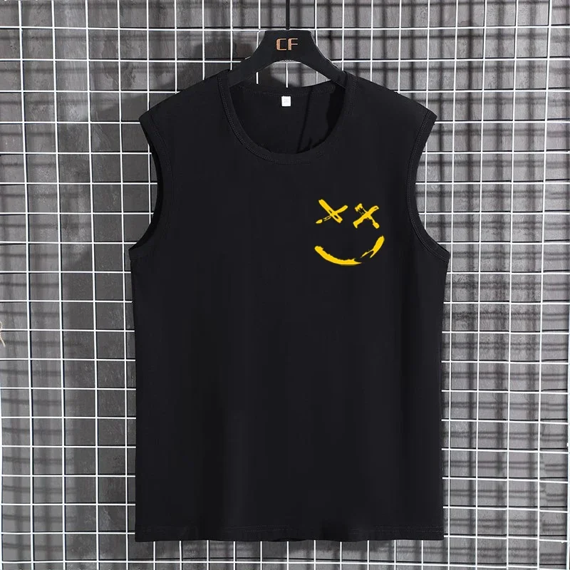 Plus Größe Weste Tanks Tops Männer 9XL 10XL 12XL 100-170KG Sommer Ärmelloses T-shirt 100% Baumwolle Übergroßen tees Große Größe Männer Kleidung – Detail 18
