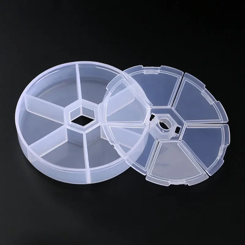 12 Sizes Plastic Storage Jewelry Box Compartment Adjustable Container earring box jewelry rectangle Box Case for Jewelry Display