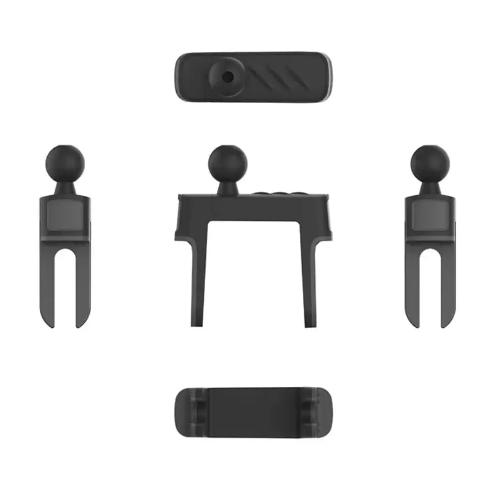 Car Air Vent Clip Mount 17mm Ball Head Base for Round Air Outlet Car Mobile Phone Holder GPS Bracket Accessories