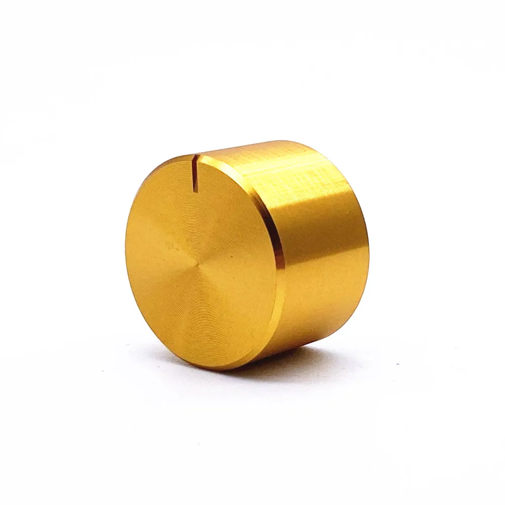 1PCS 20*13mm Gold keyboard Knob Aluminum Alloy Potentiometer Control