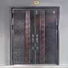 Iron Gate, Villa Garden Entrance, Stainless Steel Double Door, Customized Size, Wear-resistant, Rust Proof and Waterproof 6