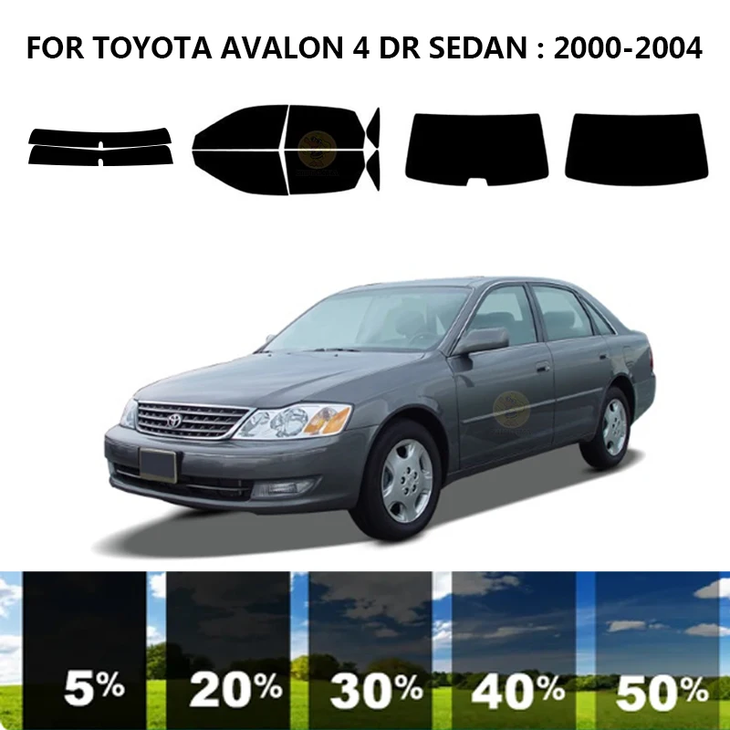 

Precut nanoceramics car UV Window Tint Kit Automotive Window Film For TOYOTA AVALON 4 DR SEDAN 2000-2004
