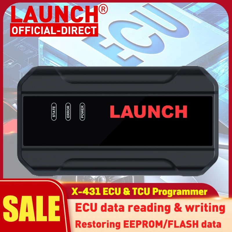 2023LaunchX431ECUTCUProgrammerECUsdatareadingwritingreading