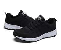 Women Casual Shoes Fashion Breathable Walking Mesh Flat Shoes Sneakers Women Gym Vulcanized Shoes White Female Footwear