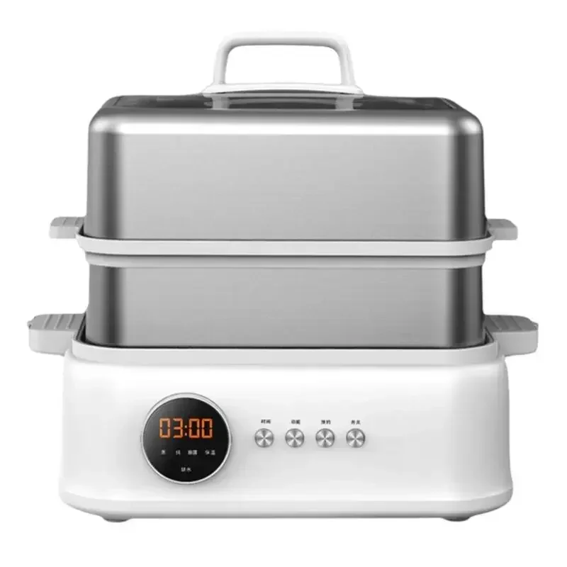 Brand-new Stainless Steel Electric Steamer Steamer Stew Pot Multi-functional Household Water-proof Stew Pot Automatic Reservatio