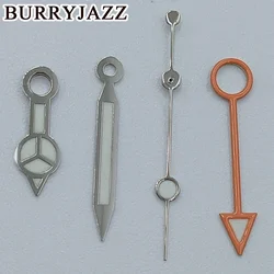 Colorful Luminous GMT Watch Hands by Burryjazz (Silver Orange)