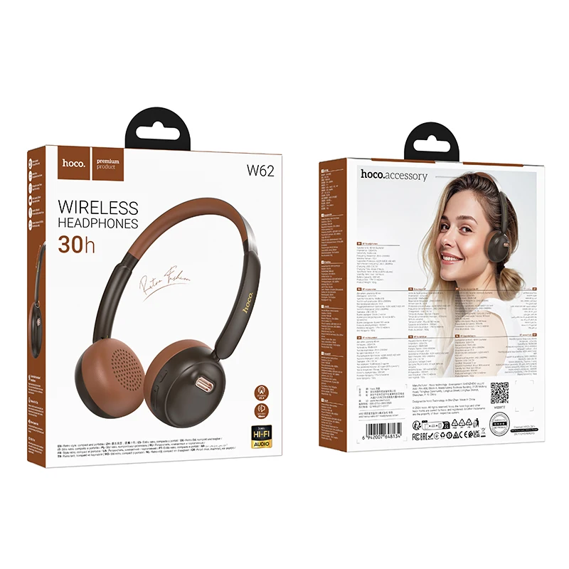Hoco W62 Wireless Headphone 3