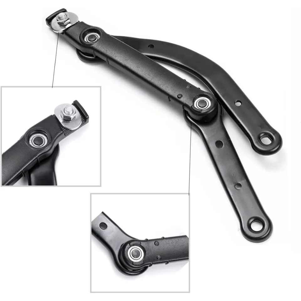 Braccio Tergicristallo Anteriore Destro Per BMW E60 E61 E63 E64 - Con Cappuccio, Numero OE 61617185366