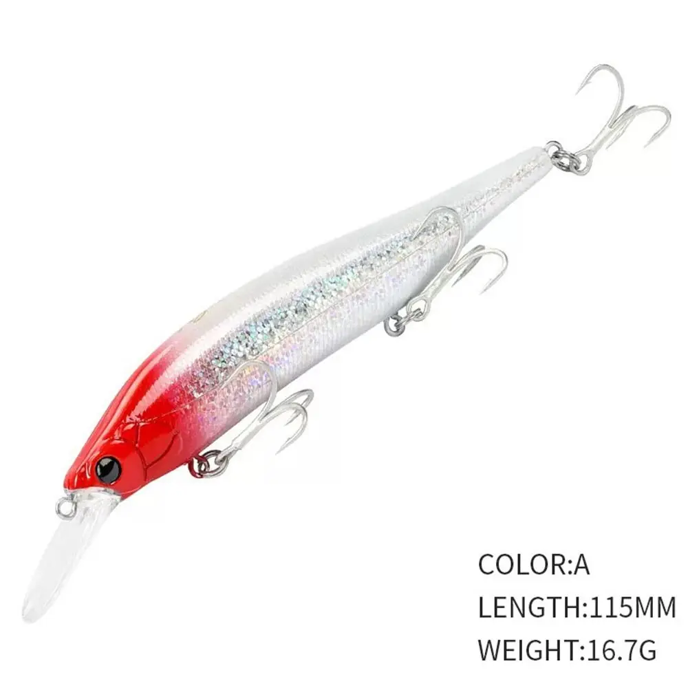 10PCS Lot Crankbait 7cm/9g Minnow Fishing Lures Hook Tackle Hard Bait