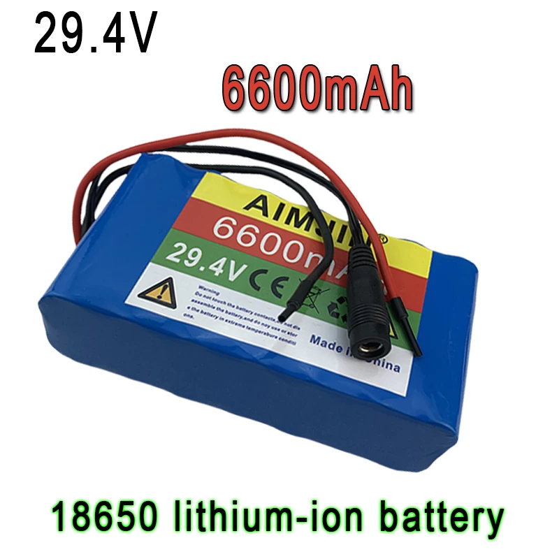 

7S2P 29,4 V 6600mAh 18650 литий-ионная батарея для транспортировки оборудования уличные источники питания и т. д.