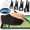 Drawing Glove Palm Rejection Two Finger Gloves for Apple IPad Capacitive Tablet Screen Artist Right/Left Hand Graphic Tablet 1