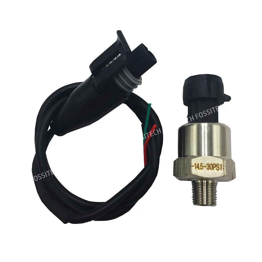 5V 1/8" NPT Pressure Transducer Oil Fuel Air Water Pressure Transmitter 5/15/30/100/150/200/300/500/1000/1600PSI Senor