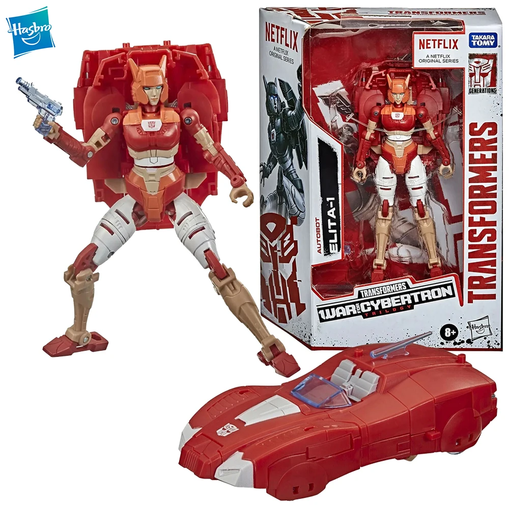 

[В наличии] Классическая Трилогия Hasbro Transformer WFC, Netflix Elita-1 13 см, эксклюзивная экшн-модель, коллекционная игрушка, подарки