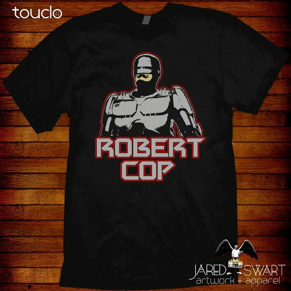 

Robert Cop Funny Parody T-Shirt Robert Cop 2 Action Figure Mens Pink Shirt Custom Aldult Teen Unisex Digital Printing Tee Shirts