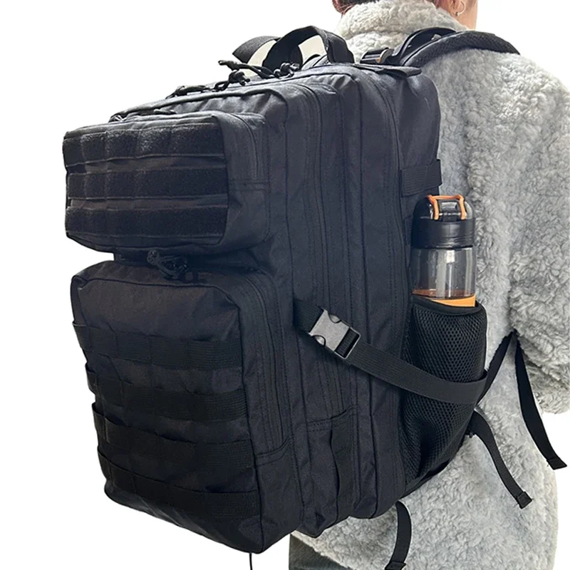 Tactical Backpack 30L/50L Outdoor Sport Hiking Camping Hunting Travelling Trekking Rucksack With Bottle Holder