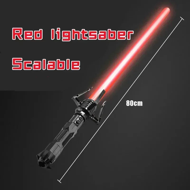 Laser Sword Toy Star Light Sword Luminous Fluorescent Rod Laser Rod Children's Toy War Gift Outdoor Toys Scalable lightsaber toy