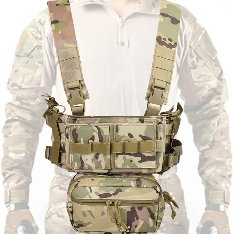 Chaleco Táctico Militar Operacional Airsoft Paintball | Cuotas Sin Interés