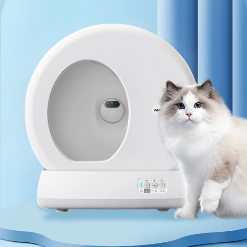 

Автоматический умный кошачий наполнитель, самоочищающийся большой кошачий наполнитель, закрытый кошачий наполнитель, дезодорант, лоток для туалета для домашних животных Arenero Gato