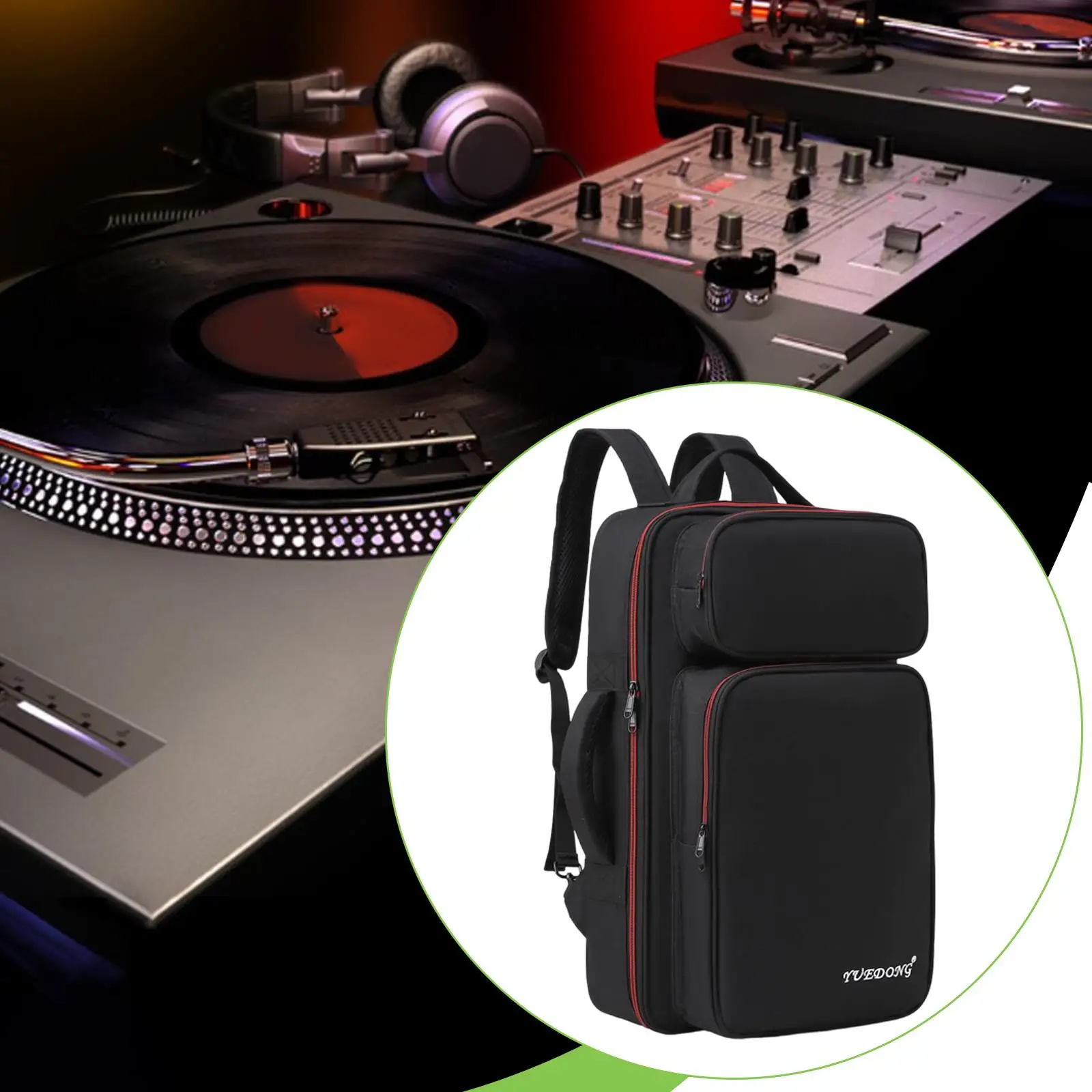 Pedal Board Bag, Backpack, Guitar Effects Pedalboard Bag, Carrying Bag, with Pockets, Multifunction
