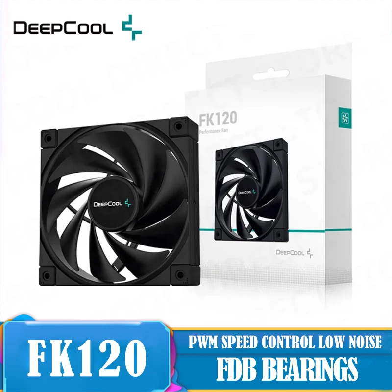 DeepCoolFK120CaseFan120mmCPUCoolerFanSpeedPWMControlin