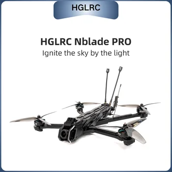 HGLRC Nblade PRO Drone FPV da 7 Pollici: Kit Quadricottero a Lungo Raggio, Compatibile con Sistema Video Analogico / DJI O4 Pro