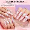 Makartt Nail Rhinestone Glue Gel, Upgrade Gel Nail Glue with Brush Pen Tip Super Strong Adhesive Precise for Nail Charms Crystal 5