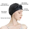 Non-Slip Swimming Cap Silicone Swim Caps Waterproof High Elastic Swimming Hat Comfortable Bathing Caps for Long Short Hair 4