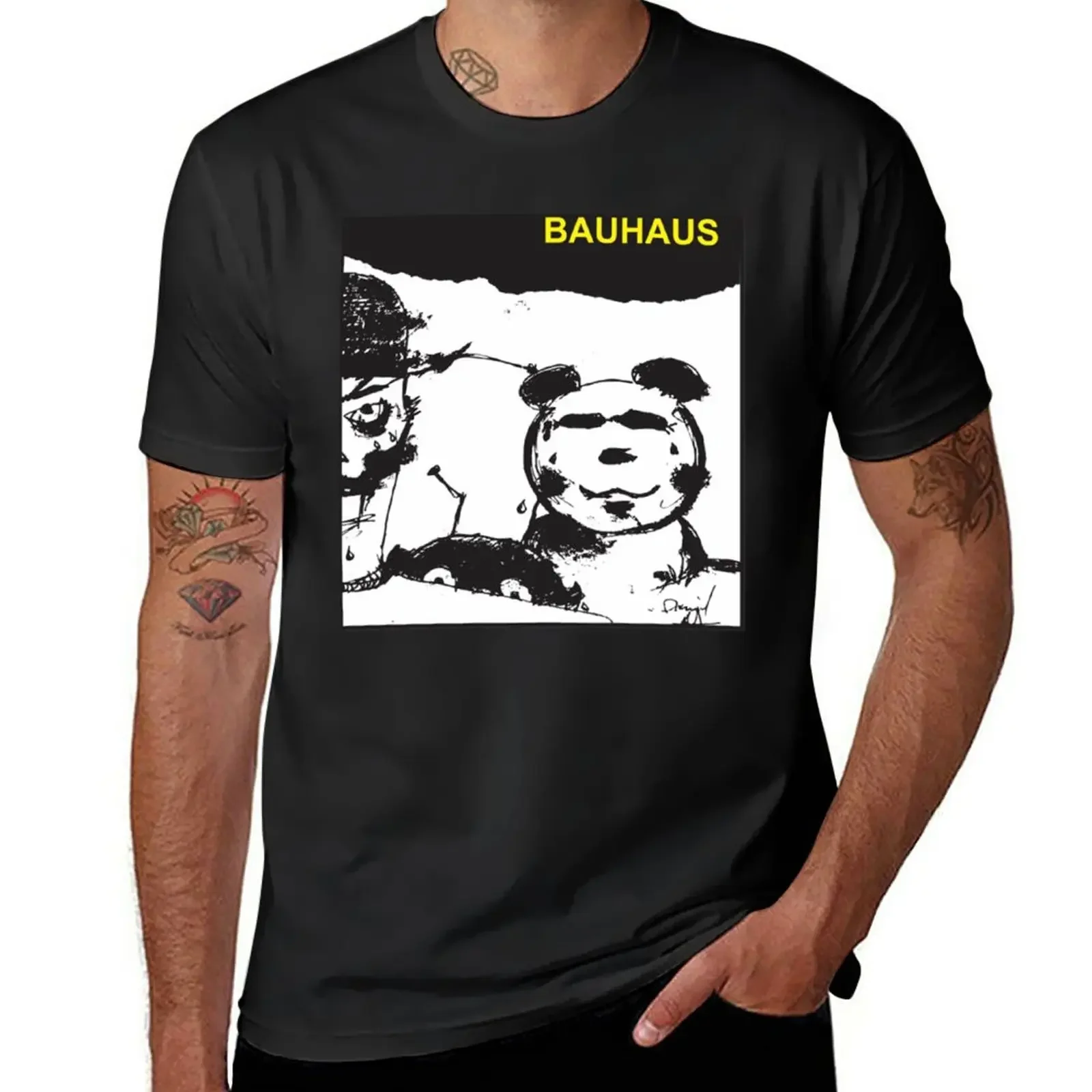 

Bauhaus Mask T-Shirt for a boy boys animal print animal prinfor boys Men's t-shirt
