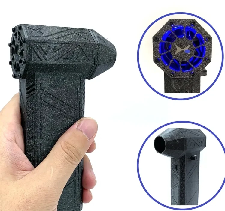 POAHNCU Kanalgebläse Mini - Turbo Jet Ventilator Bürstenlos