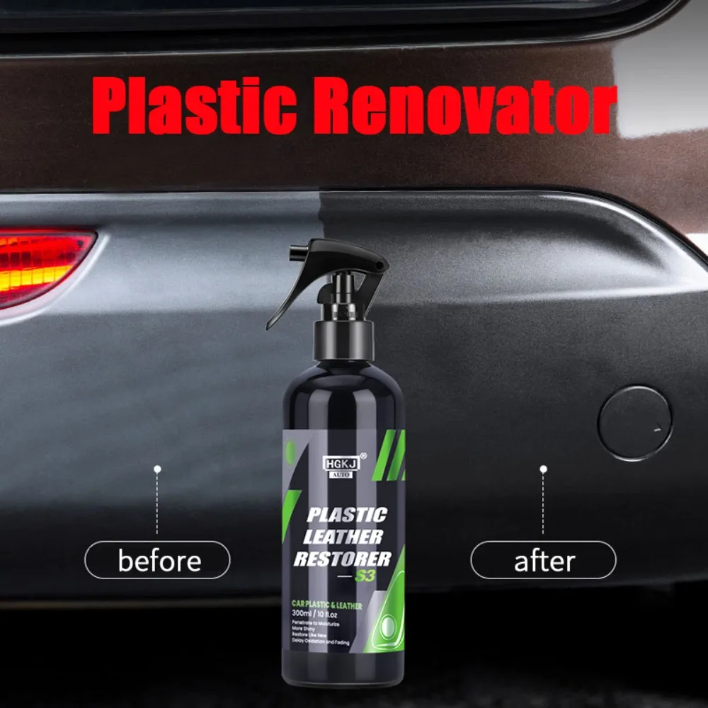 

Quick Coat Car Interior Plastic Leather Restorer Leather Plastic Plastics Revitalizing Coating Agent Refurbish Renovator