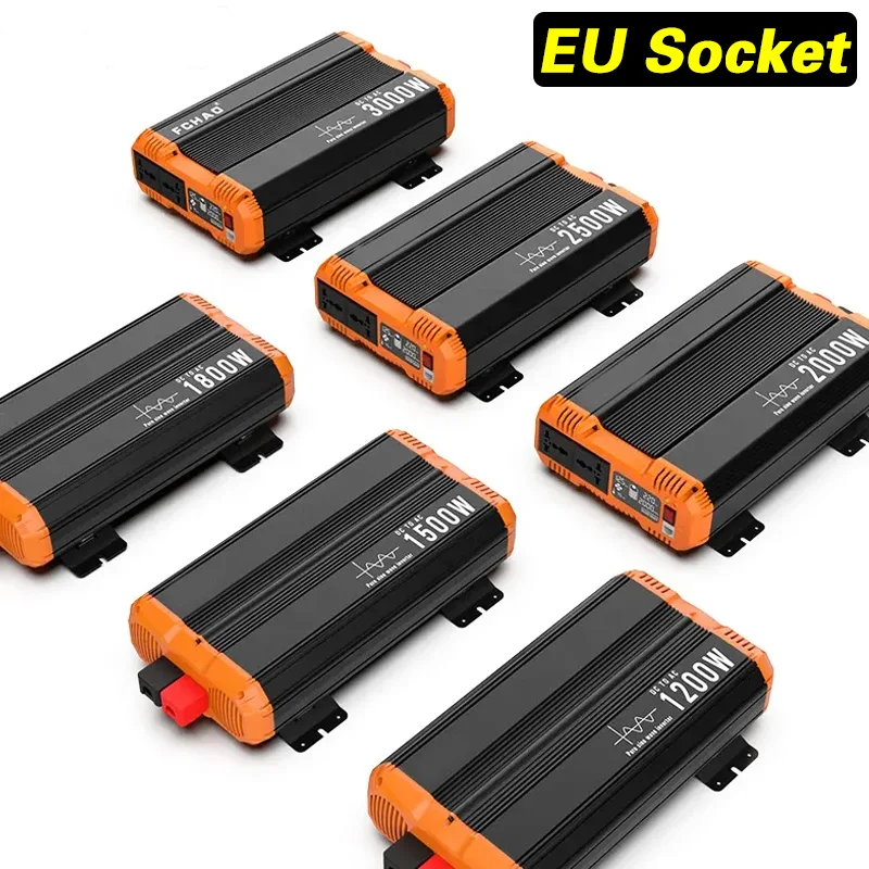 6.0Kw/3.6Kw/2.4Kw Inverter Dc12V/24V A Ac 220V Tensione 50Hz Potenza Trasformatore Solare Onda Sinusoidale Pura Con Display A Led