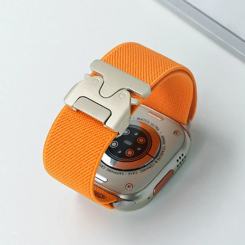 Parachute Straps For Apple Watch ultra 2 Band 49mm 45mm 46mm 44mm 42mm 40mm 41mm correa Bracelet IWatch Series 10 9 8 7 6 3 SE