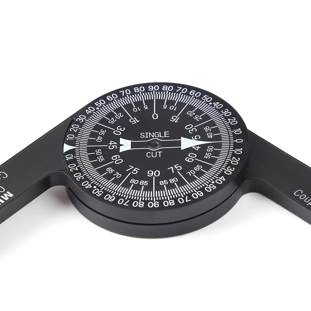 Professional Miter Saw Protractor 360 Degree Goniometer Angle Medical Spinal Woodworking Angle Ruler Protractor Finder Gauge digital angle protractor angle measuring tool angle protractor