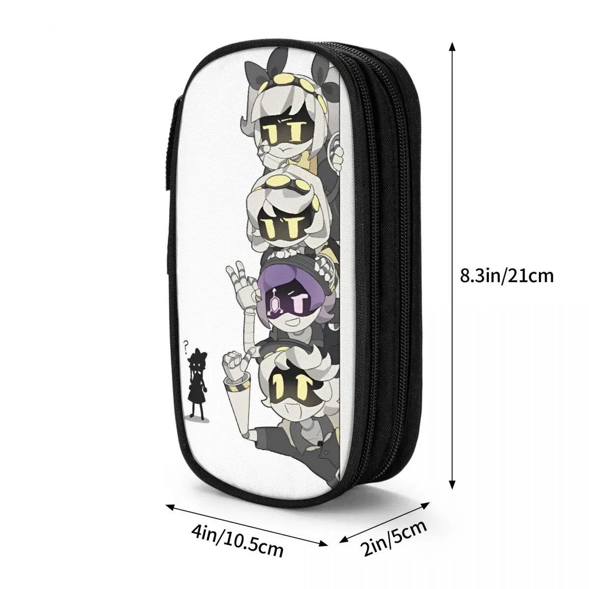 Murder Drones Cartoon Anime Pencil Cases TV Series Pencil Box Pen for Girls Boys Big Capacity Bags School Gift Stationery