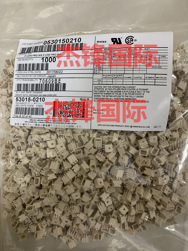 

1000 шт./Φ 530150210 100% Новинка