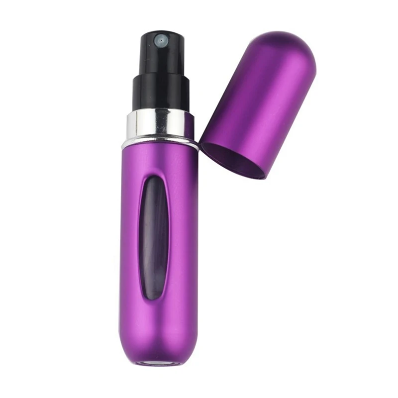 Compact Refillable Perfume Atomizer with Spray Pump