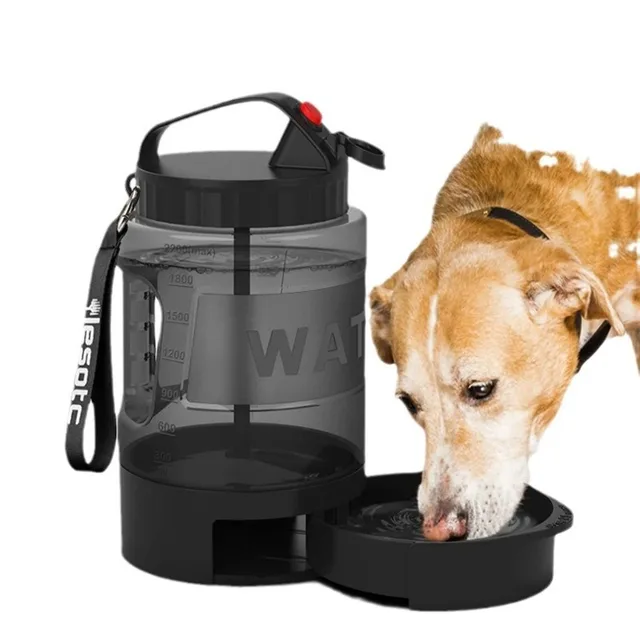 2.2L Dog Water Bottle Large Capacity Drinking Water Bottle Outdoor Sports Water Bottle Outdoor Cat and Dog Water Bottle 5