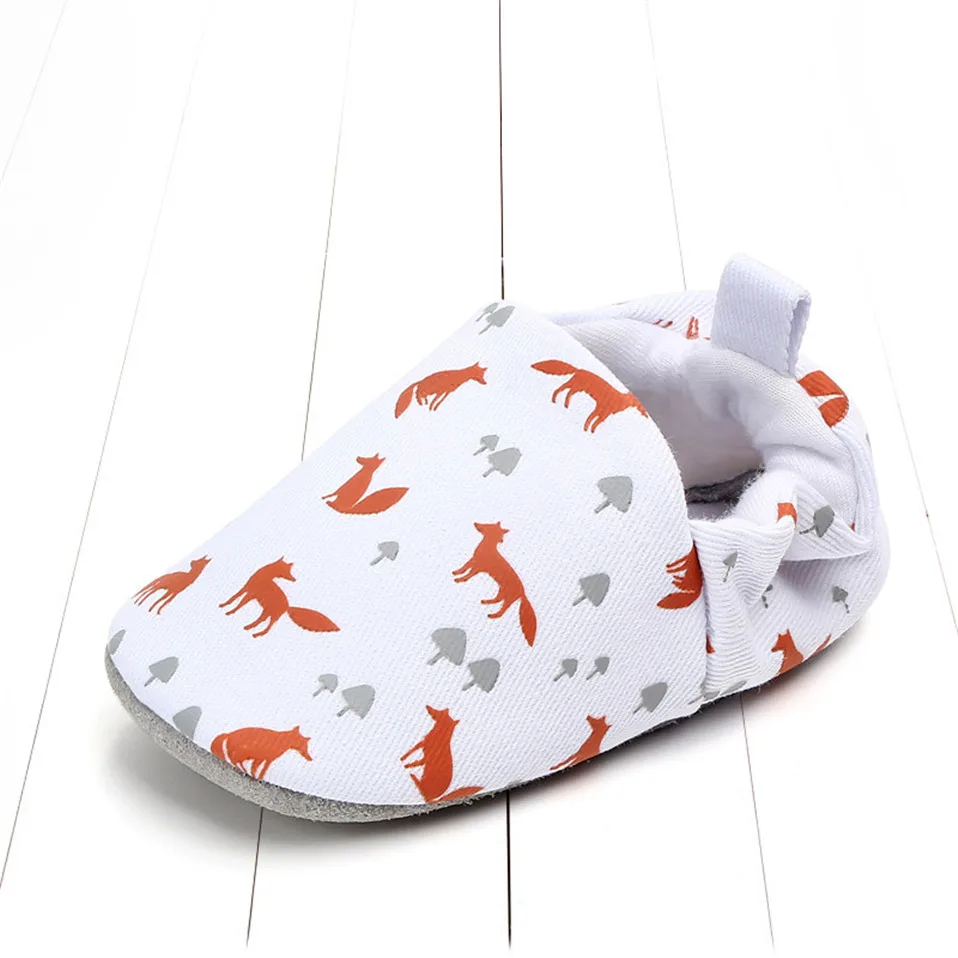 Cute Animal Baby Shoes Newborn Toddler Skin-friendly Anti-slip Soft Sole Baby Shoes Girls Babys First Pair of Walking Shoes 6
